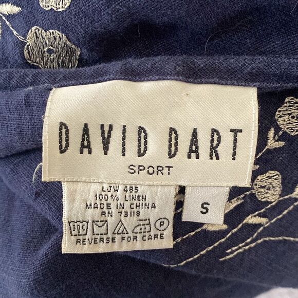 Vintage Garden Embroidered Denim Dress - Picture 5 of 5